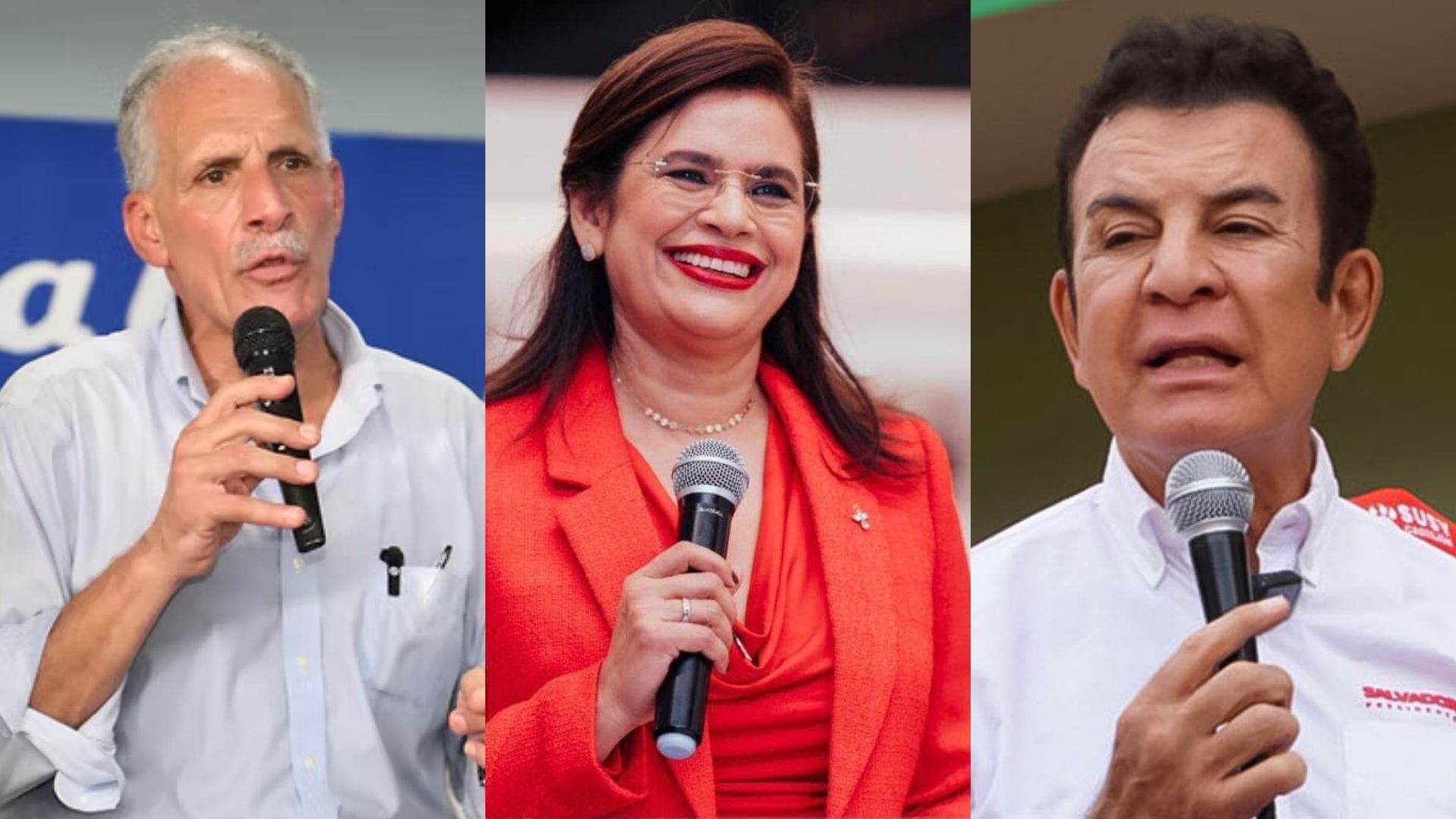 Salvador Nasralla, Tito Asfura y Rixi Moncada cerrarán sus campañas en SPS y Tegucigalpa este fin de semana