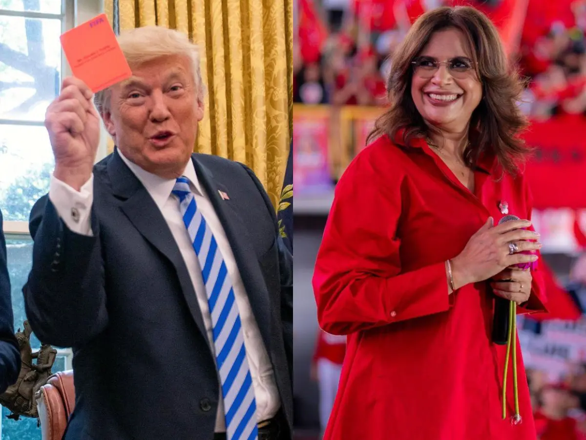 Rixi Moncada acusa injerencia de Trump y anuncia que no reconocerá resultados electorales hasta revisión de actas