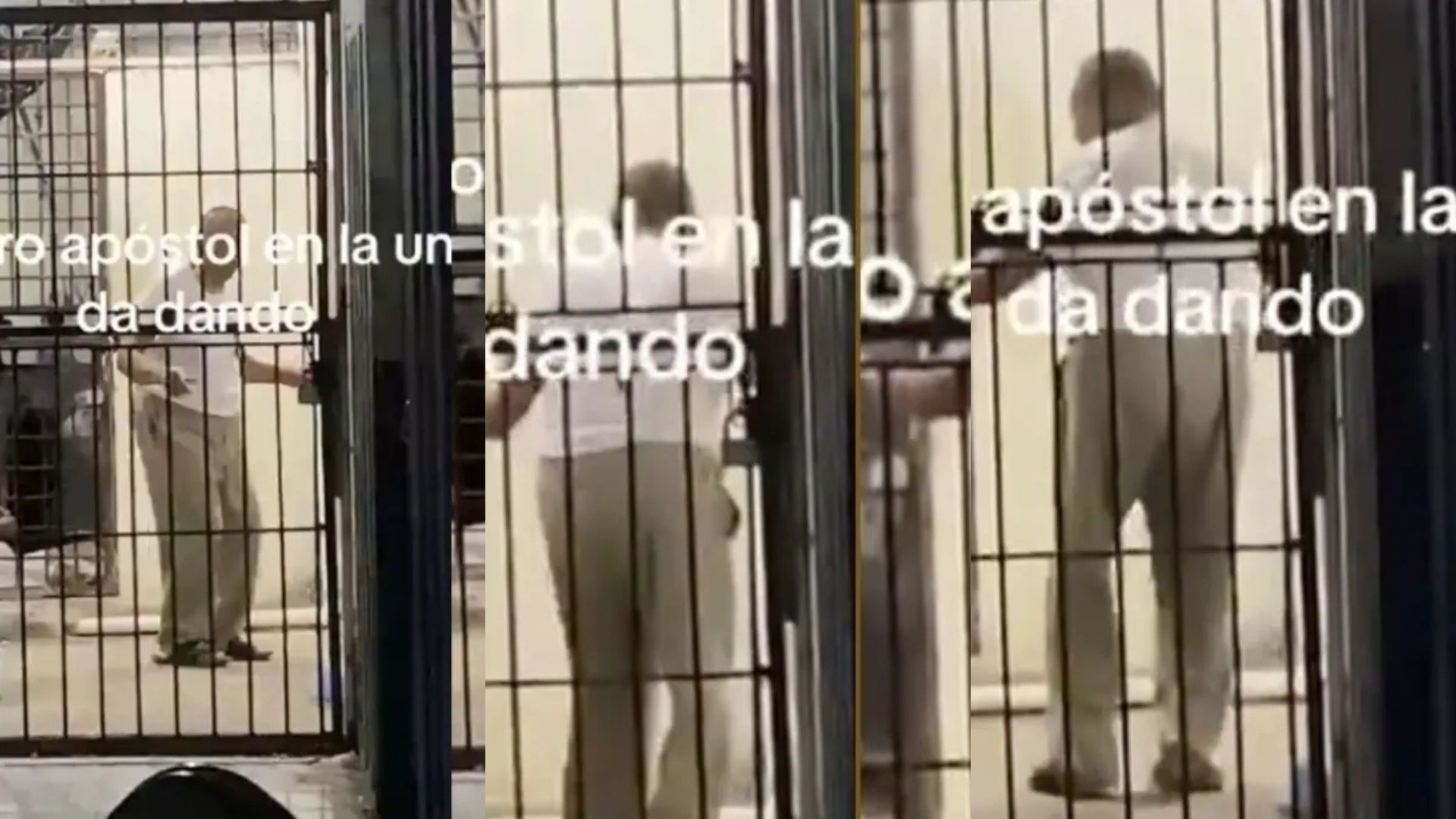 ¡Sacó los pasos prohibidos! Apostol Santiago Zúniga es captado bailando en su celda en El Salvador mientras avanza su investigación