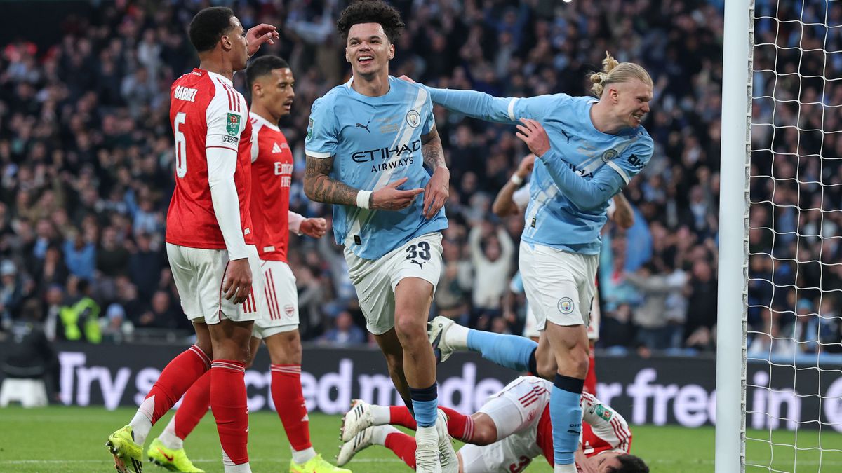 Manchester City se corona campeón de la Copa de la Liga tras vencer al Arsenal