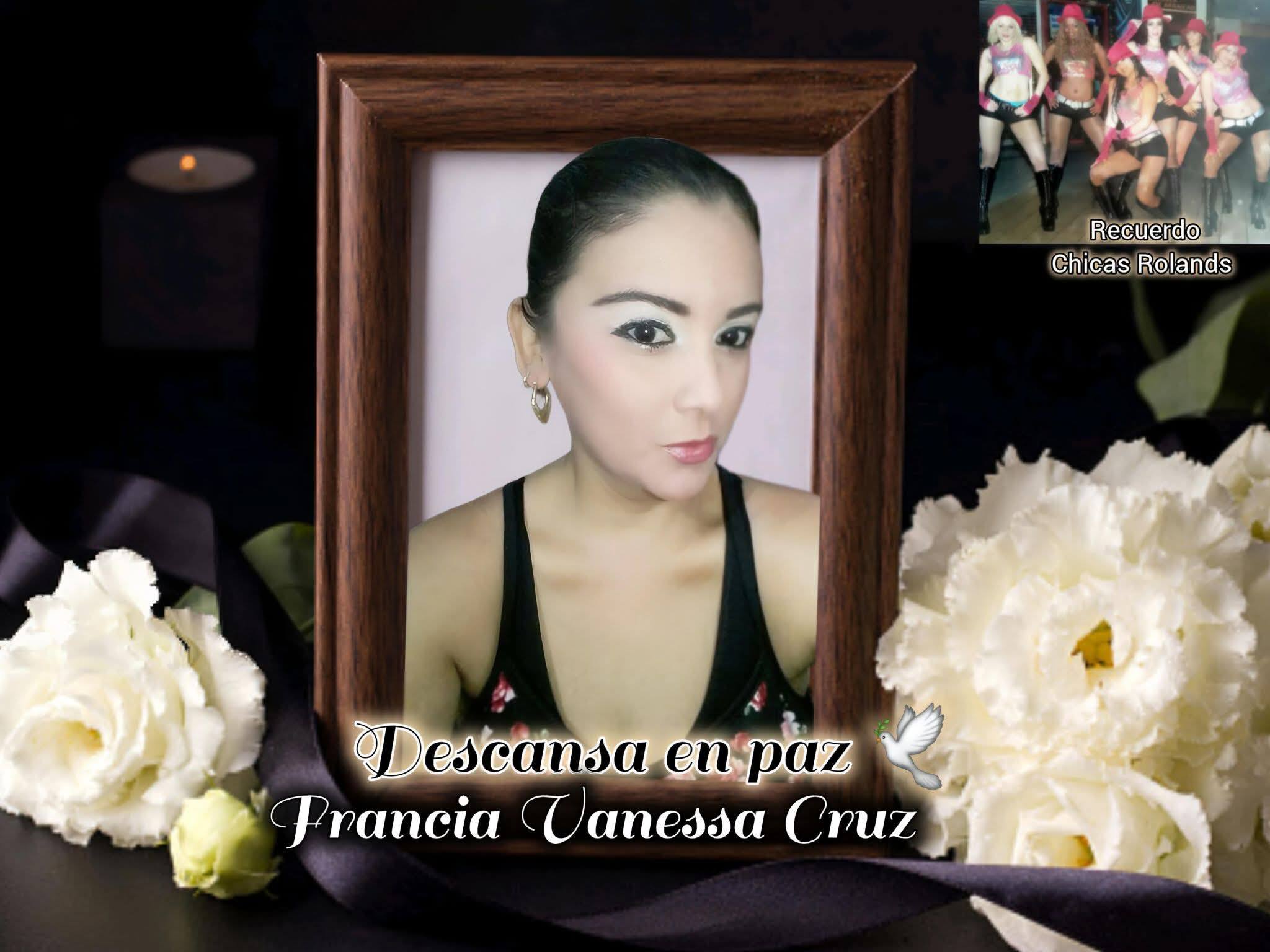 Consternación por la muerte de Francia Vanesa Cruz, exintegrante de Las Chicas Rolands
