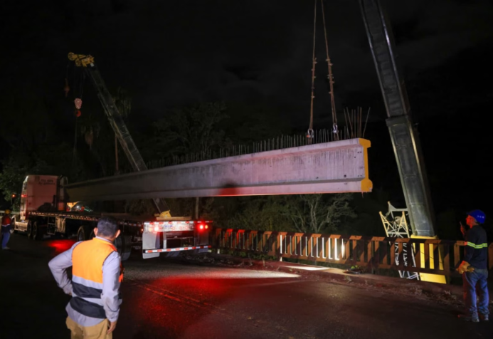 Comienza construcción de puente paralelo en Germania para aliviar tráfico hacia el sur de Tegucigalpa