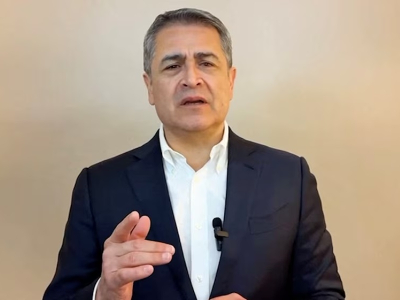 Expresidente Juan Orlando Hernández acerca de su condena: “Una operación política para que la izquierda radical llegara al poder”