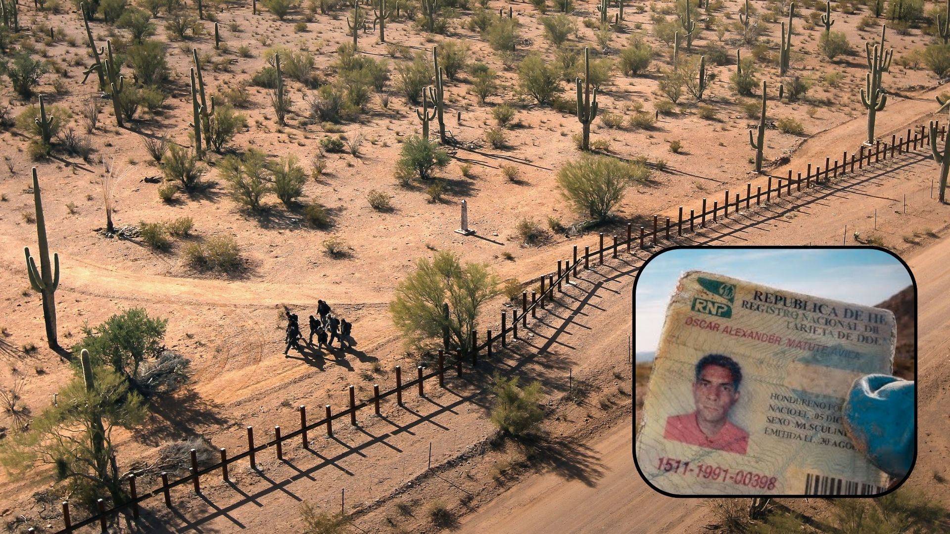 Encuentran documentos de hondureño en desierto fronterizo entre México y EEUU; buscan a su familia