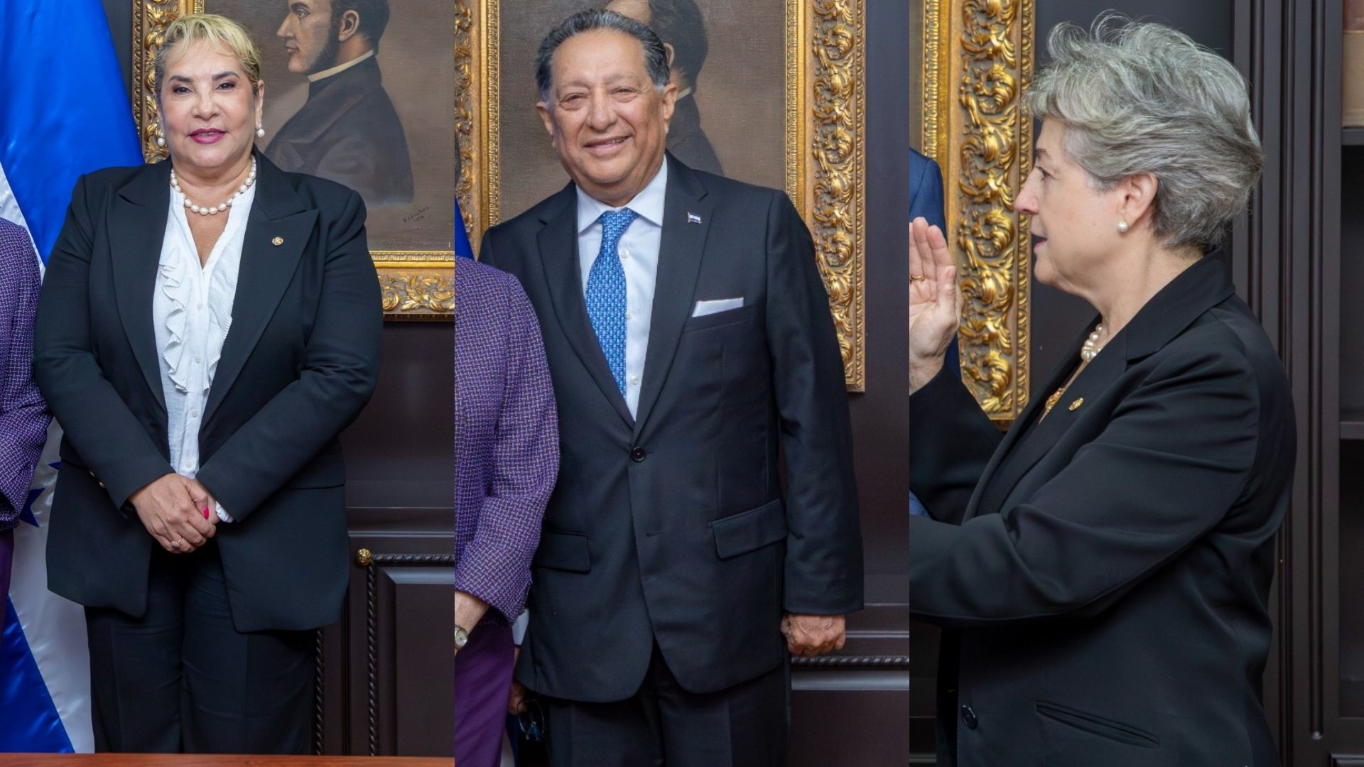 𝗚𝗼𝗯𝗶𝗲𝗿𝗻𝗼 𝗱𝗲 𝗛𝗼𝗻𝗱𝘂𝗿𝗮𝘀 𝗷𝘂𝗿𝗮𝗺𝗲𝗻𝘁𝗮 𝘁𝗿𝗲𝘀 𝗻𝘂𝗲𝘃𝗼𝘀 𝗘𝗺𝗯𝗮𝗷𝗮𝗱𝗼𝗿𝗲𝘀 𝗲𝗻 𝗲𝗹 𝗲𝘅𝘁𝗲𝗿𝗶𝗼𝗿