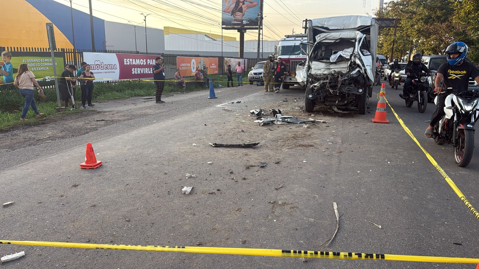 ¡Lamentable! Trágico accidente vial deja una víctima mortal en Villanueva, Cortés